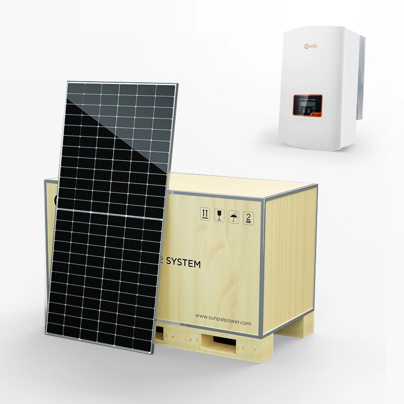 Compleet On Grid Tie Solar Photovoltaic System Power Kits voor woningen