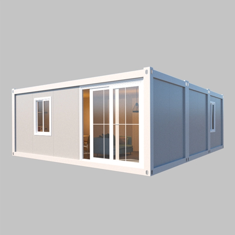 Installeer snel modulair mobiel geprefabriceerd huis / kantoor / slaapzaal van staalmateriaal voor gebouwen