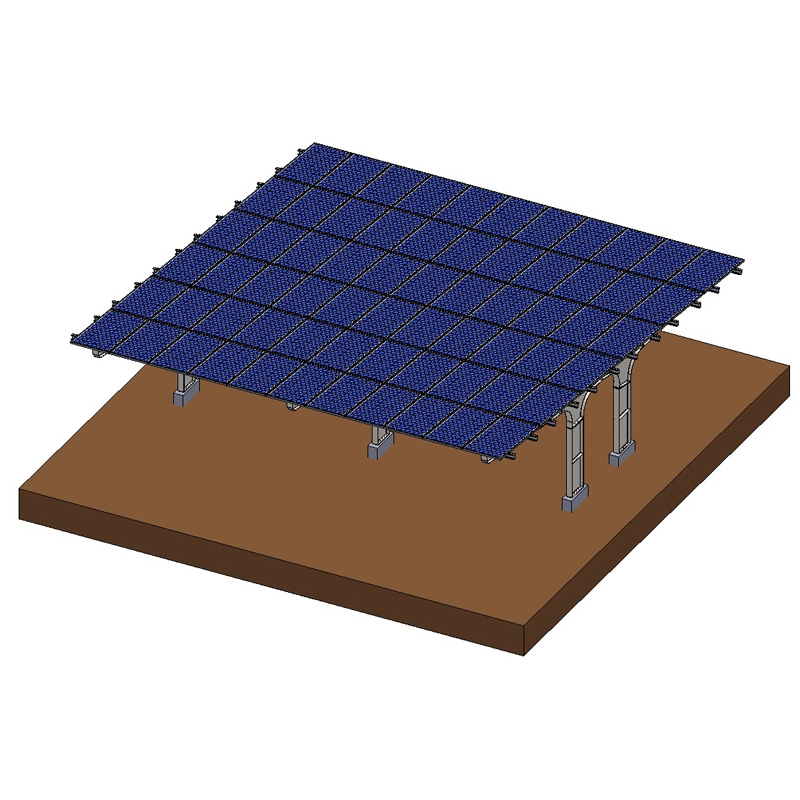 Gegalvaniseerde stalen carport-constructies voor zonne-energie residentieel