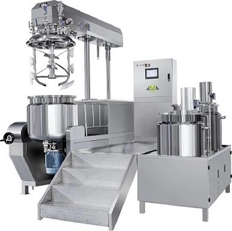Vacuüm emulgerende Mixer homogenisator machine (hydraulisch type)