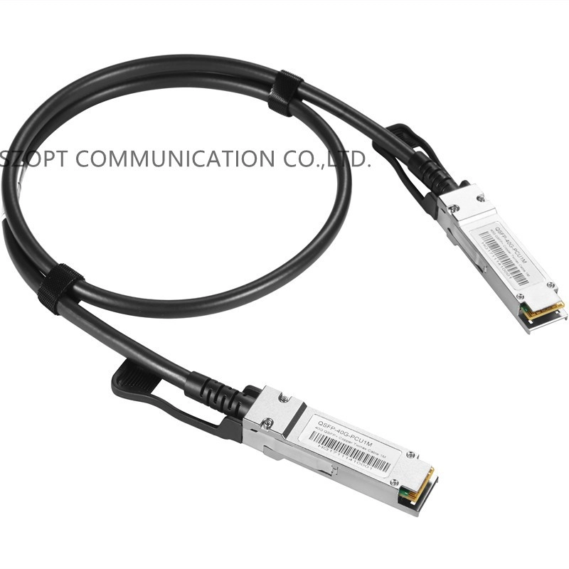 Hoge snelheid DAC-patchkabel 40G QSFP+ 100G QSFP28 Direct maakt koperen kabel vast