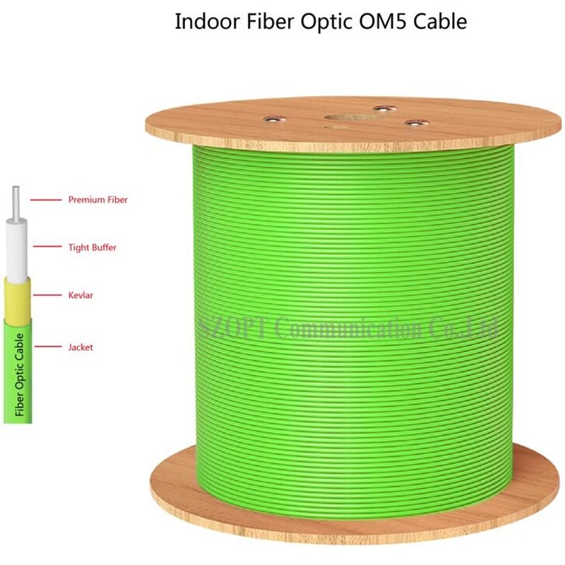 Optische kabel voor binnen Simplex Duplex Singlemode Multimode