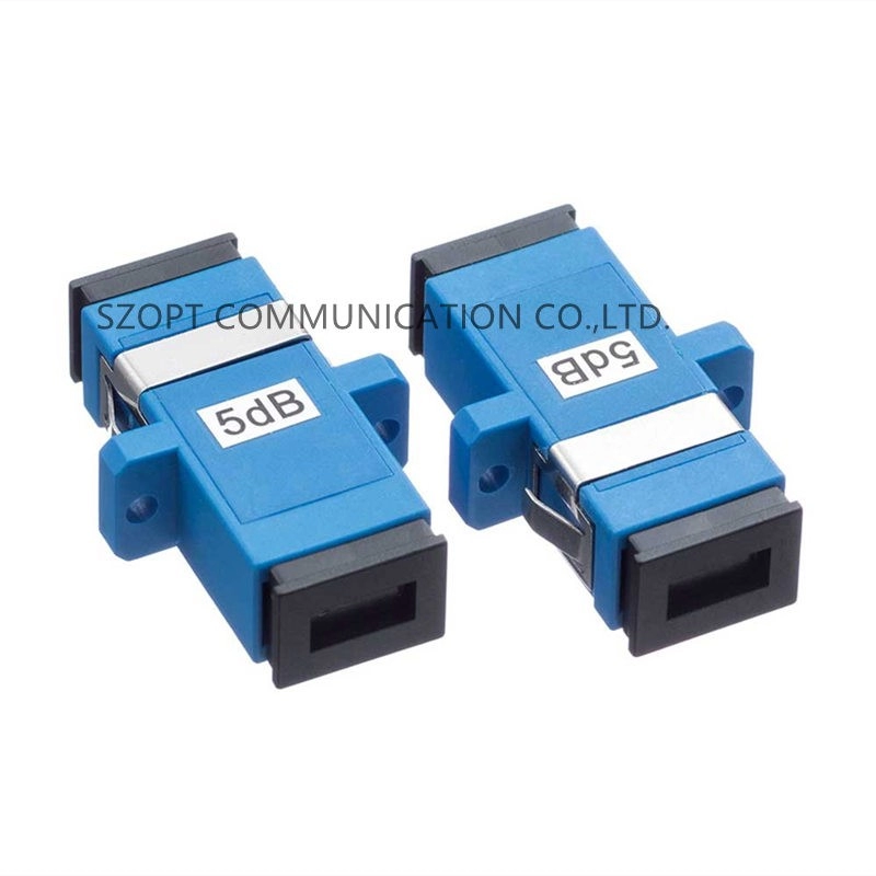 SC Adapter Type Glasvezel Vaste Verzwakker 1dB 2dB 3dB 5dB 10dB 15dB 20dB 25dB 30dB