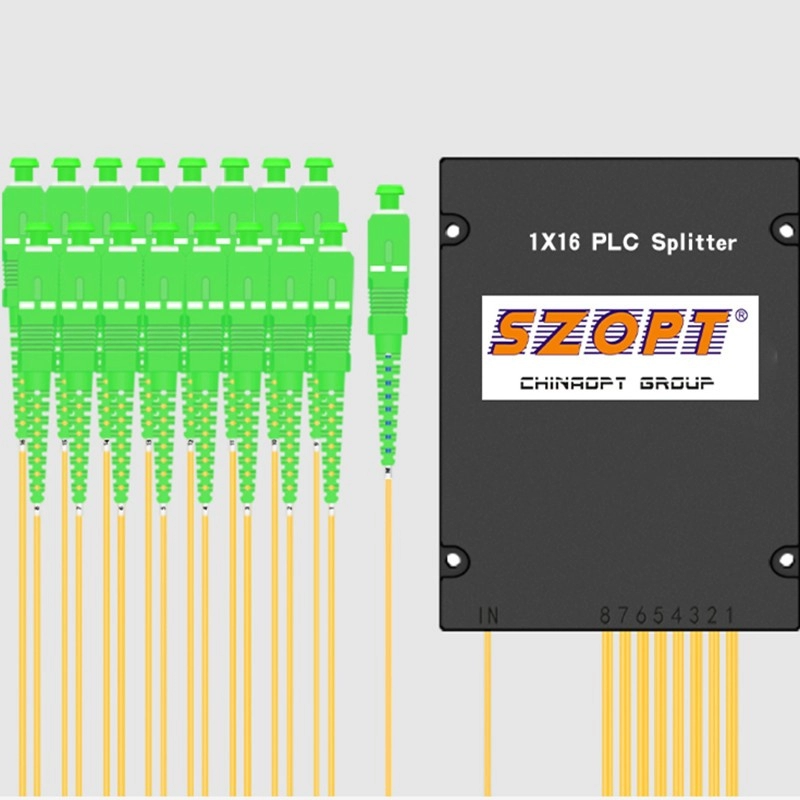 PLC Splitter 1X16 ABS DOOS SC/LC/FC/ST UPC APC