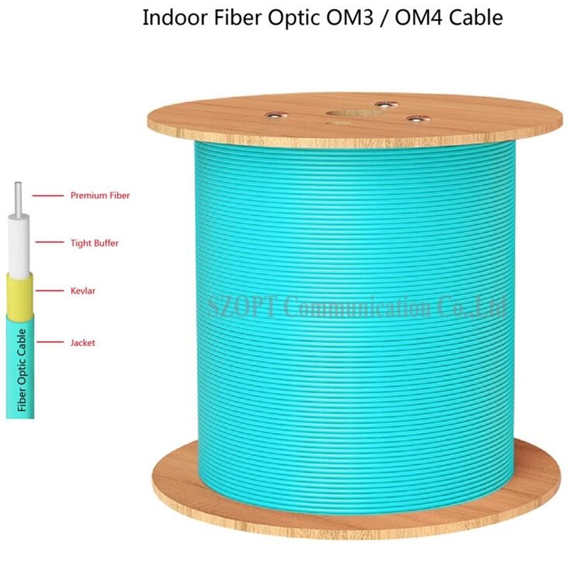 Optische kabel voor binnen Simplex Duplex Singlemode Multimode