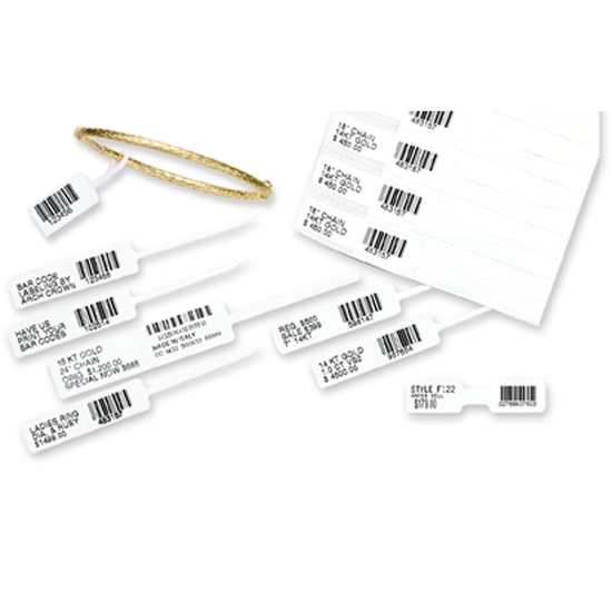 Rfid thermische rol sieraden barcode afdrukbare tag