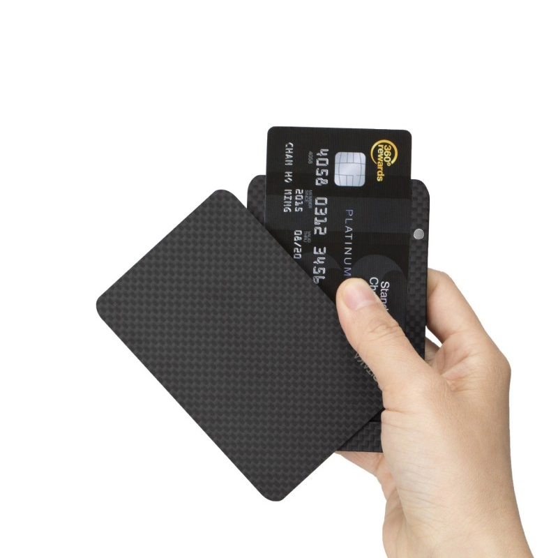 RFID-blokkeerkaart die bankkaarten in portemonnee kan beschermen