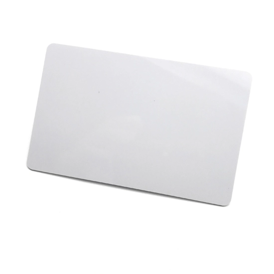 ISO14443A 13,56 MHZ standaard afdrukbare PVC lege kaart met M1-chip