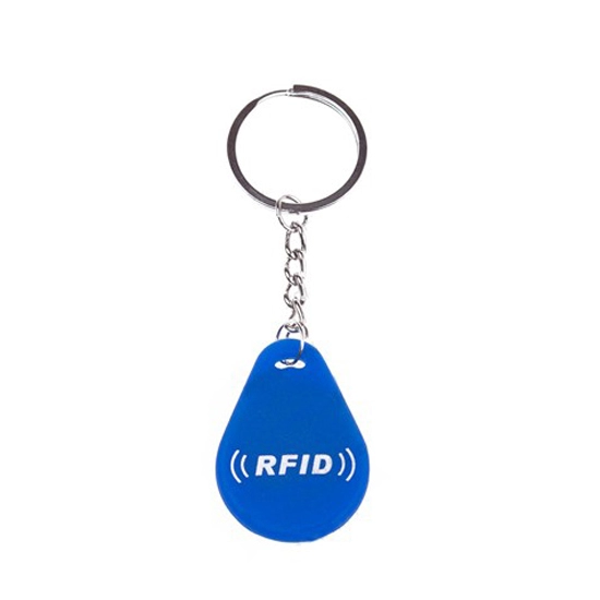 13,56 MHz kleurrijke RFID siliconen keyfob voor toegangscontrolesysteem
