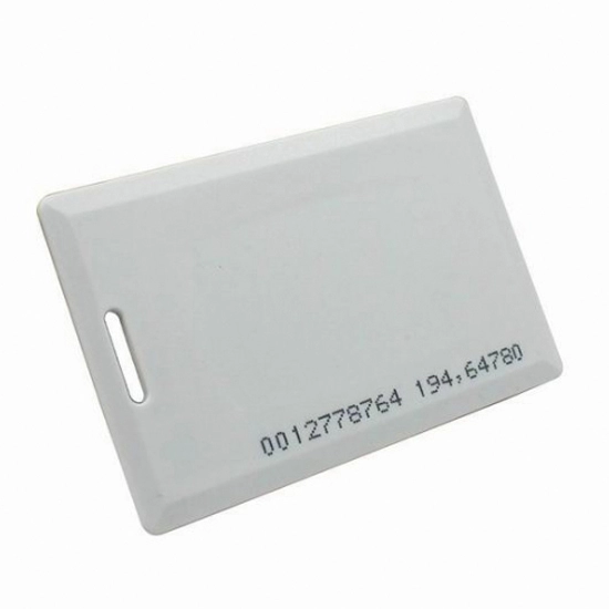RFID T5577 chip 125 Khz ID Clamshell dikke kaart voor toegangscontrole