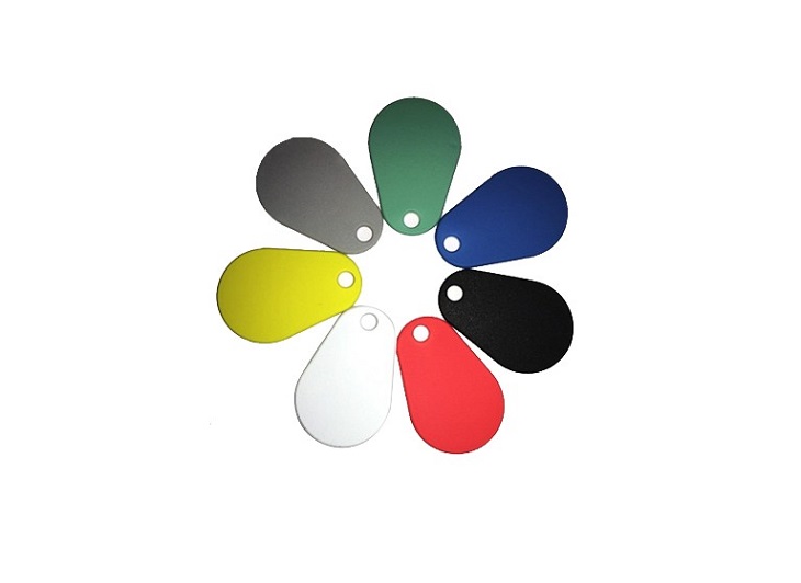 Colorful RFID Silicone Key Chian Tag