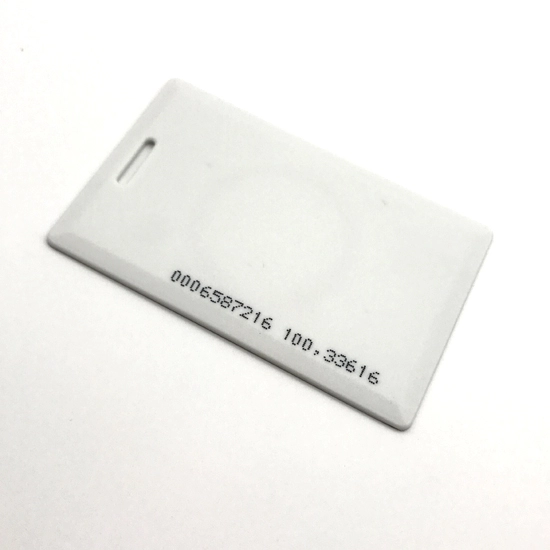 RFID T5577 chip 125 Khz ID Clamshell dikke kaart voor toegangscontrole