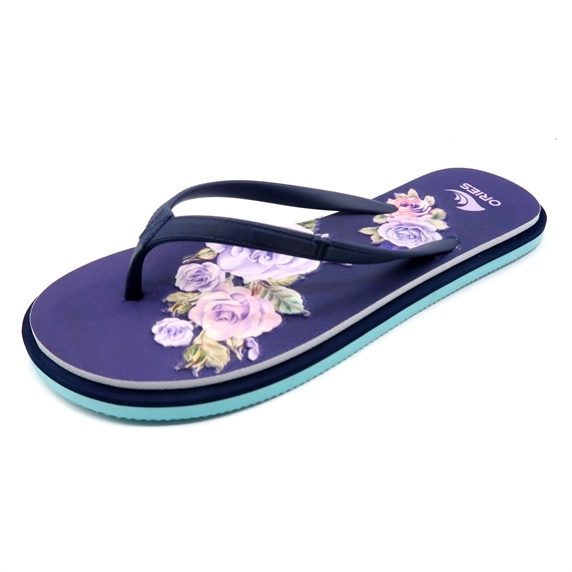 Trapvorm retro-stijl UV-bedrukking Dames Eva Slippers