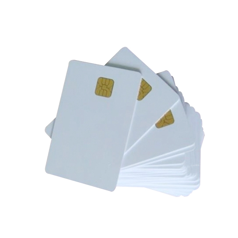 Witte lege afdrukbare contact-IC 4442/5542/4428/5528 chip-smartcard