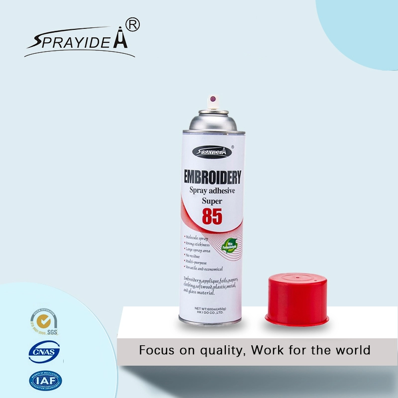 Sprayidea 85 kleverige stof quilten borduurspray lijm