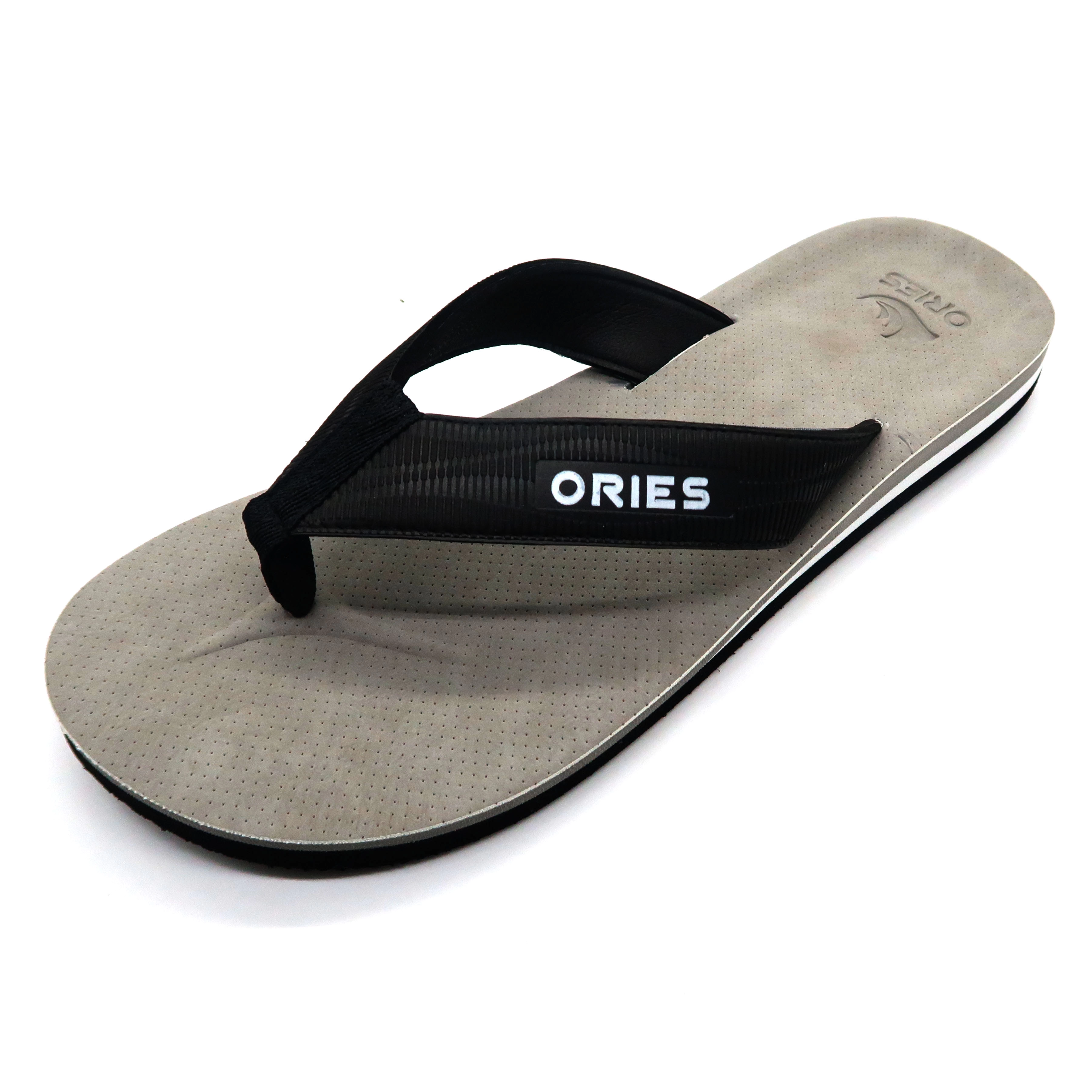 ODM groen materiaal comfortabele lederen heren slippers slippers outdoor sandalen