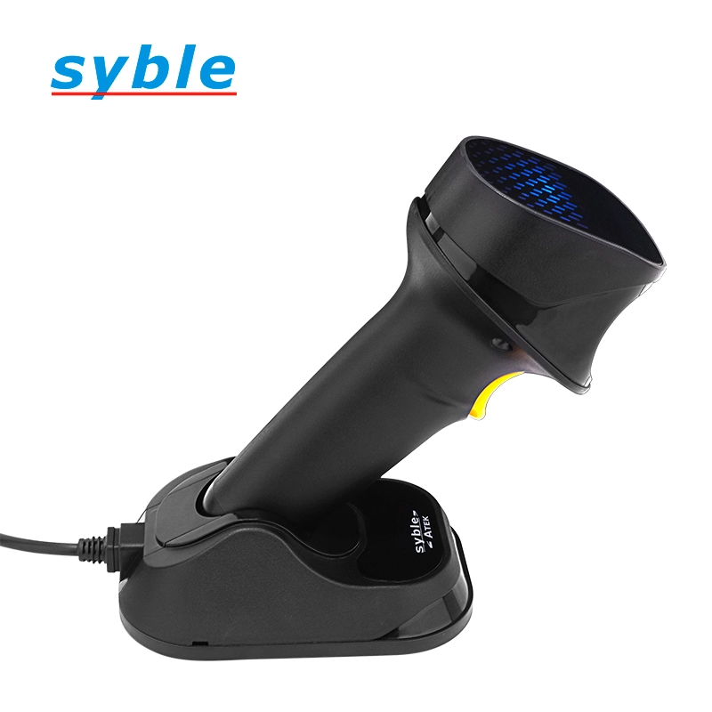 Syble Nieuw ontwerp AK-9000 Handheld en handsfree 2D-barcodescanner