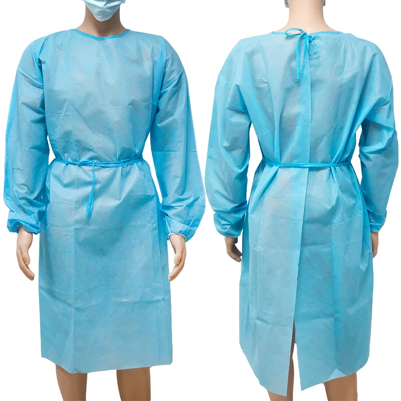 medische kleding nonwoven of PP PE SMS isolatietoga