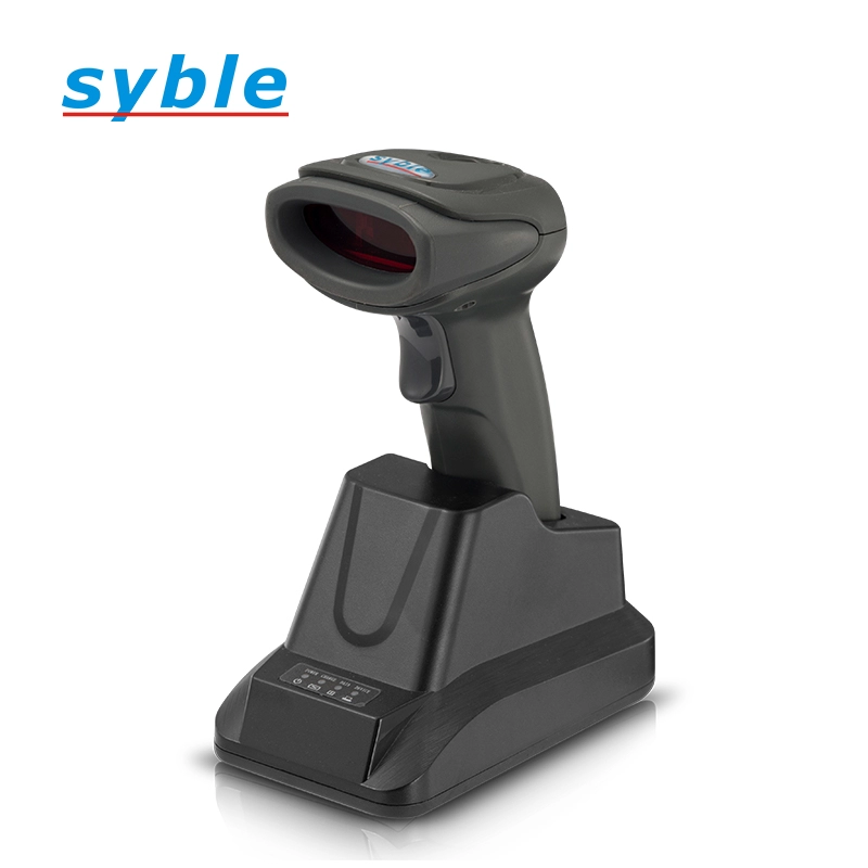 Syble 2.4G 1D draadloze laserbarcodescanner met hoge gevoeligheid