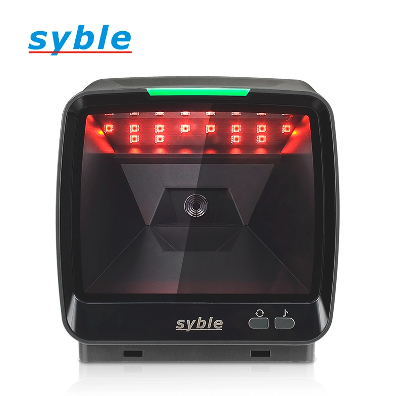 Syble Krachtige 2D-desktopbarcodescanner met groot kijkplatform voor engelen
