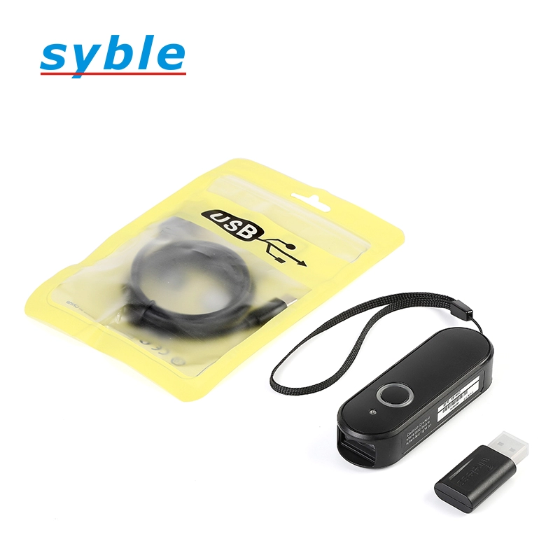 Draagbare draadloze 1D / 2D-barcodescanner met geheugen Bluetooth-barcodelezers Prijs met display