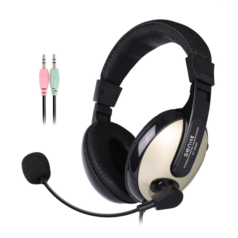SENICC ST-2688 stereo headset pc radio kantoor groothandel oortelefoons