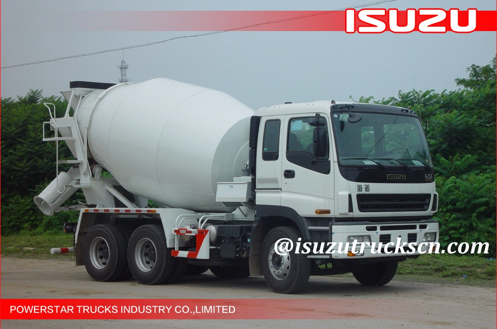 8cbm 10 wielen Isuzu Brand Ready Mix Concrete Truck
