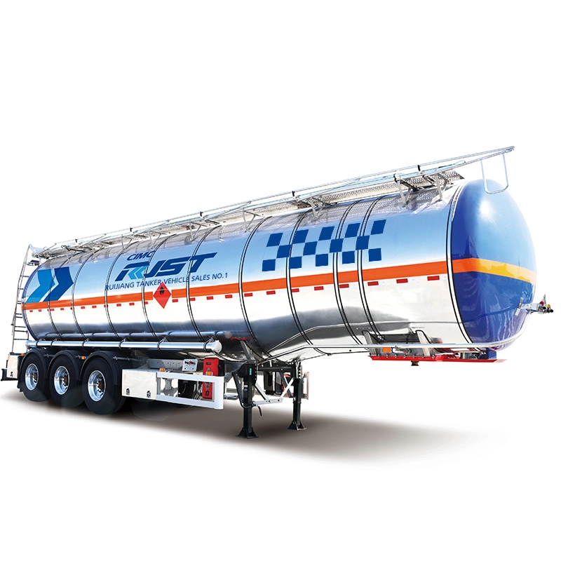 Oplegger voor roestvrijstalen thermische isolatietank (Europese technologie) - CIMC RJST Vloeistofwagen