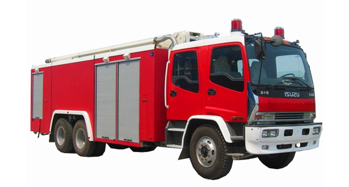 15m hoogte Isuzu Watertoren Brandweerwagen voor Luchtwerken