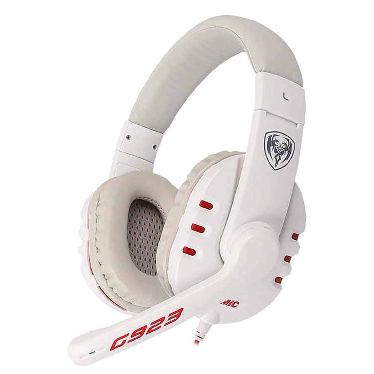 Somic G923 Bass Gaming-hoofdtelefoon met microfoon met 3,5 mm plug bedrade oortelefoon en hoofdtelefoon
