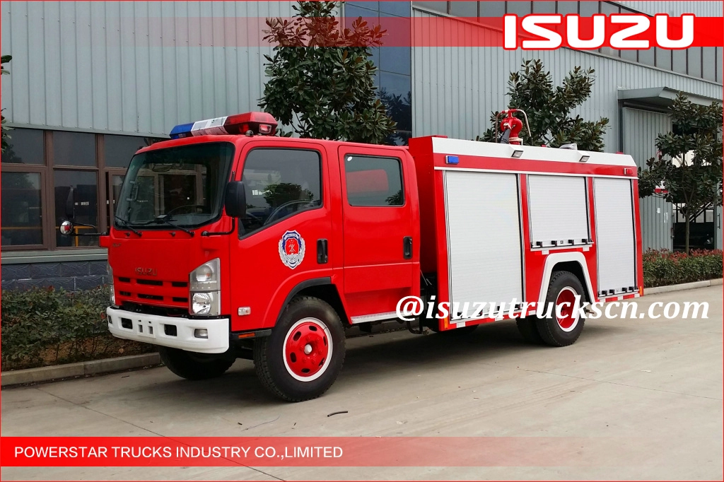 China beste fabriek 4000L Japanse watertank brandweerwagens