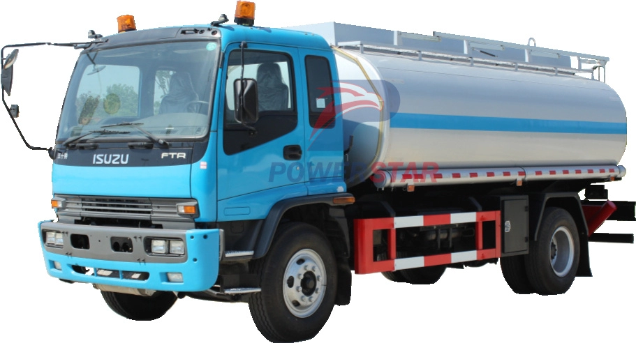 ISUZU FTR Stookolie Petroleum Tankwagens