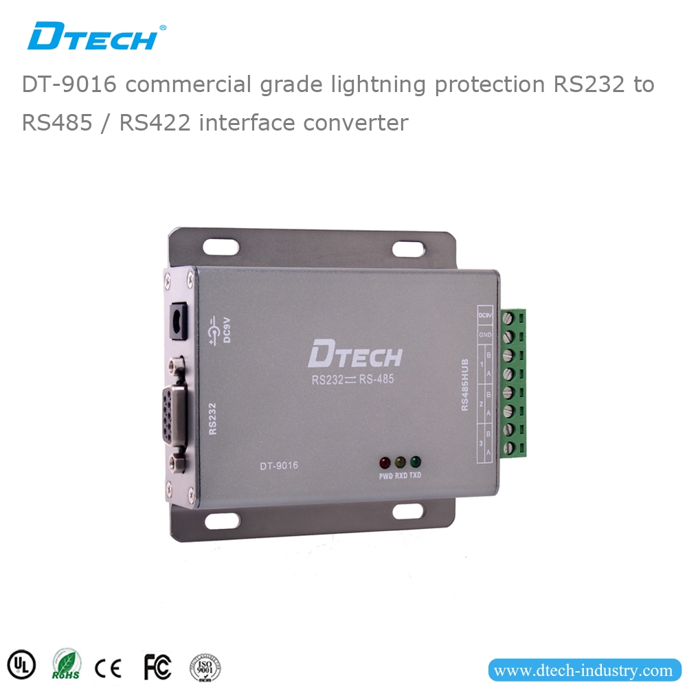 DTECH DT-9016 Industriële foto-elektrische isolatie RS-485-repeater