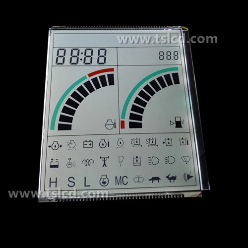 Graafmachines HTN positief type LCD met driekleurendruk