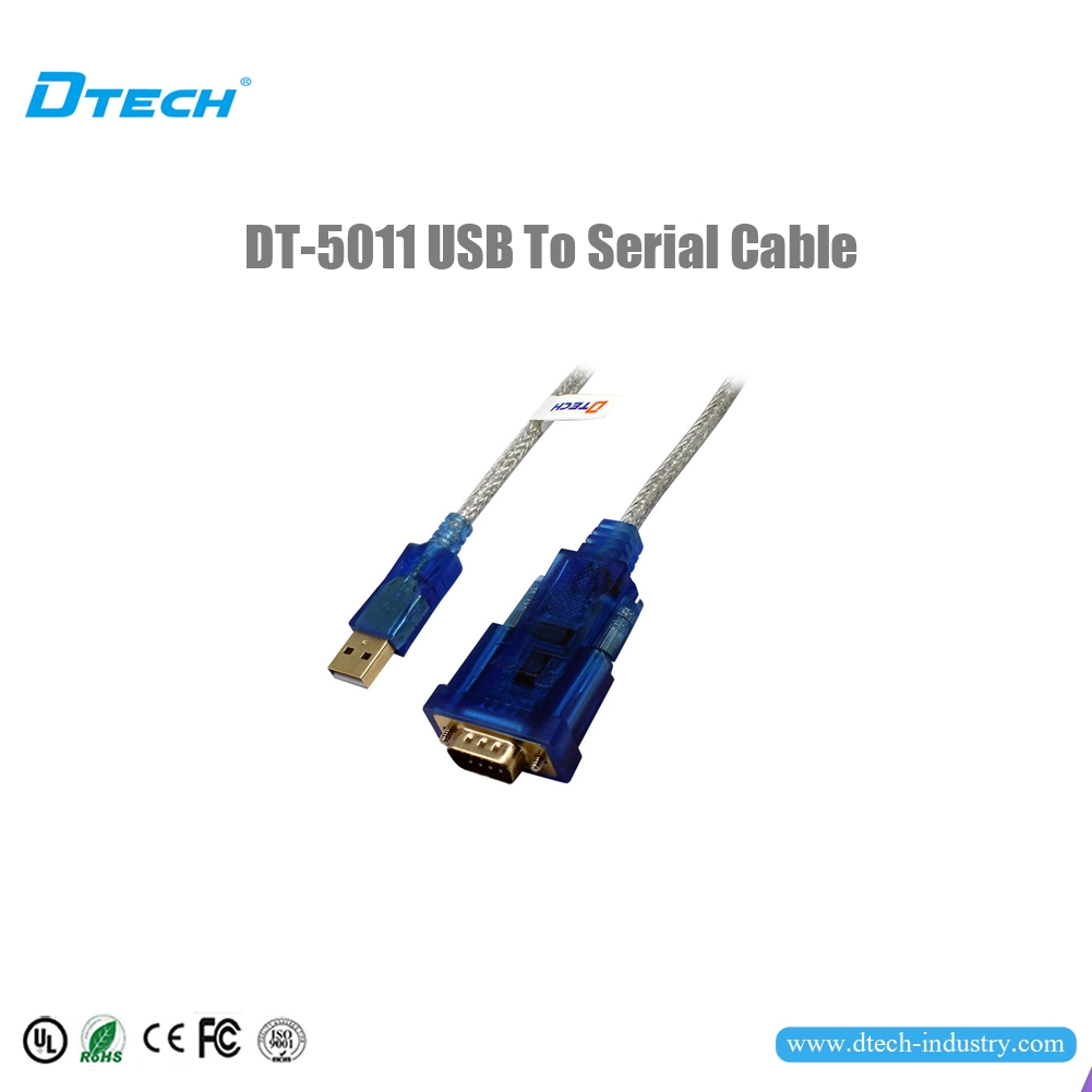 DTECH DT-5011 USB 2.0 naar RS232-kabel FTDI-chip