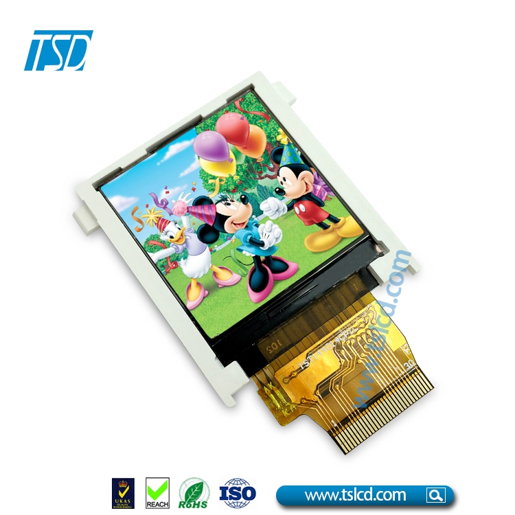 1,44" TFT LCD-scherm van 128 x 128 pixels lcm met RTP-aanraakscherm met hoge transmissie
