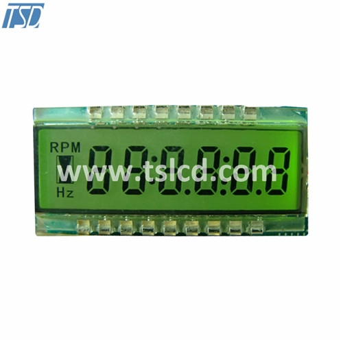 LCD STN geel-groene achtergrondverlichting