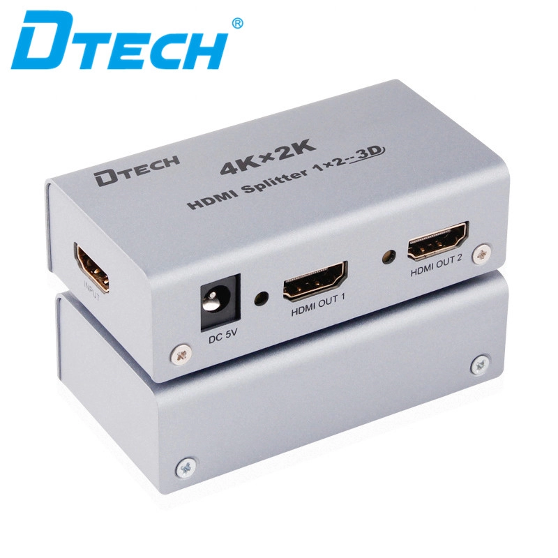 DTECH DT-7142 4K 1 NAAR 2 HDMI-SPLITTER