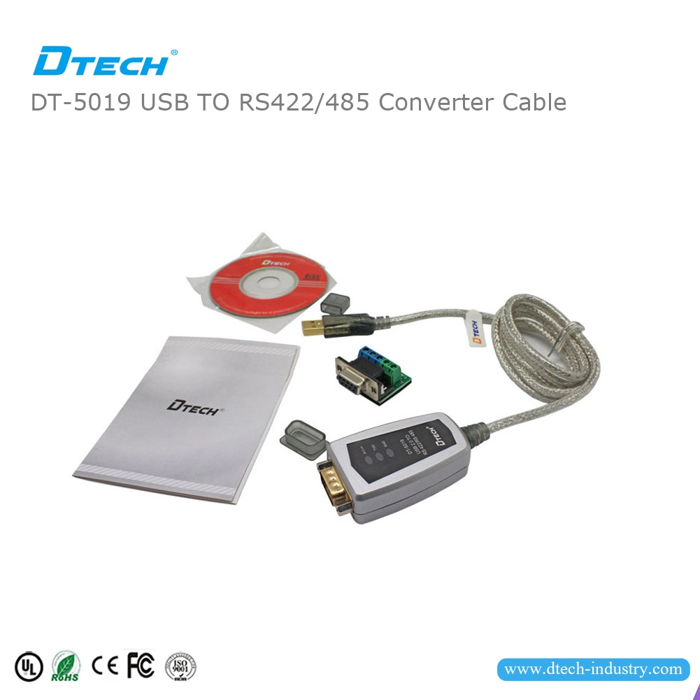 DTECH DT-5019 USB NAAR RS485/422 kabel