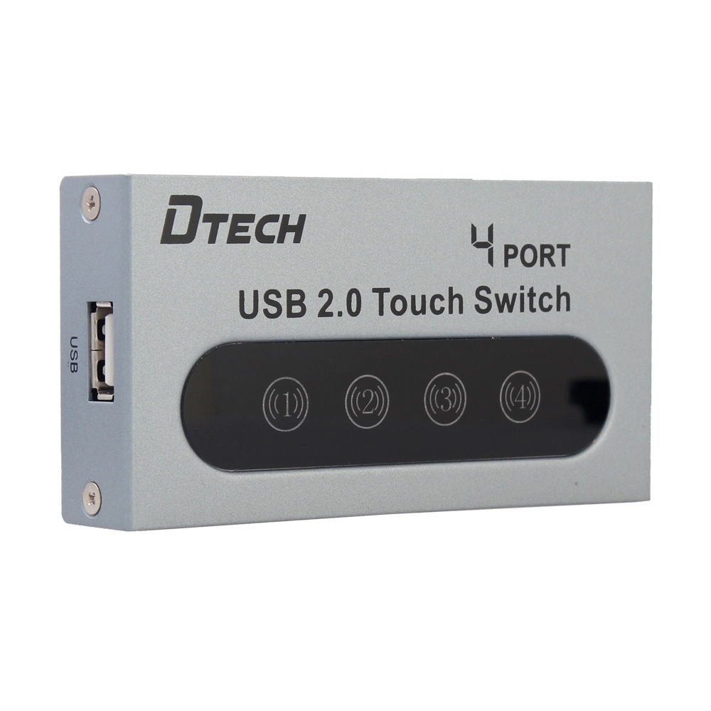 DTECH DT-8341 USB handmatig delen printen switcher 4 poorten
