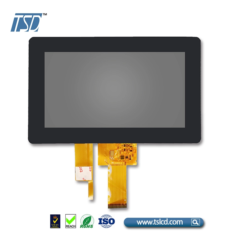 500nits 7-inch TFT LCD-module met hoge helderheid en CTP