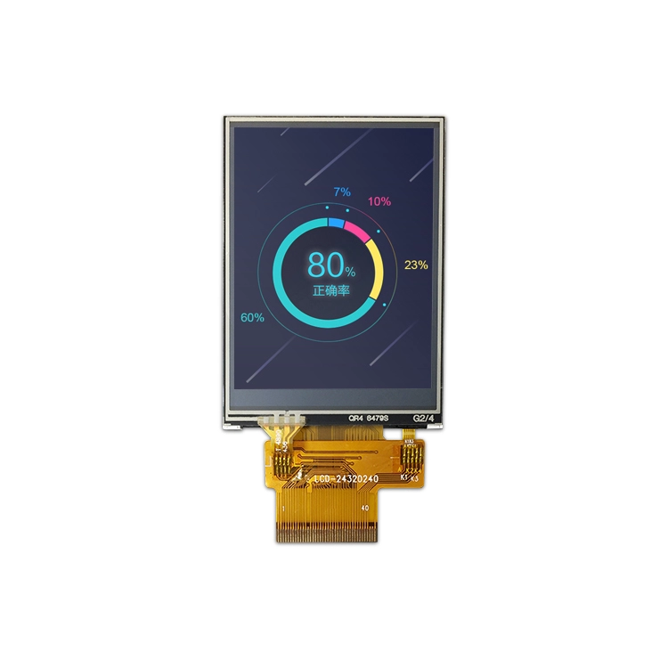 ZIF FPC-connector 2,4 inch 240x320 TFT lcd-scherm met RTP