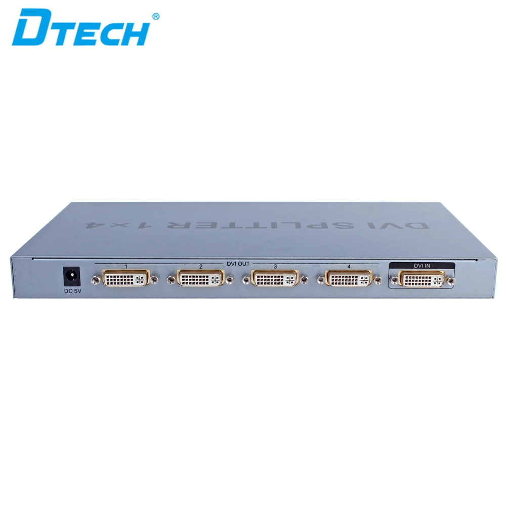 DTECH DT-7024 1 TOT 4 DVI-splitter