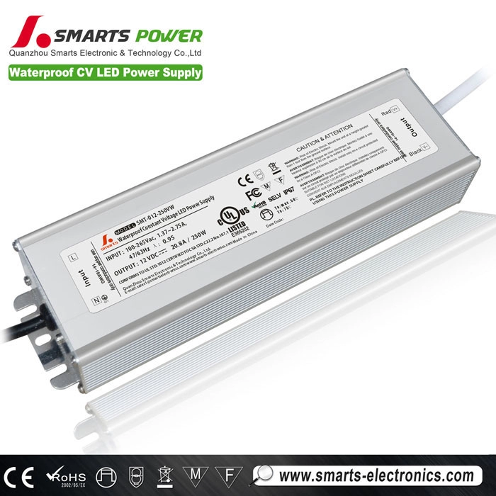 AC naar DC 12V 250W LED-voeding met constante spanning