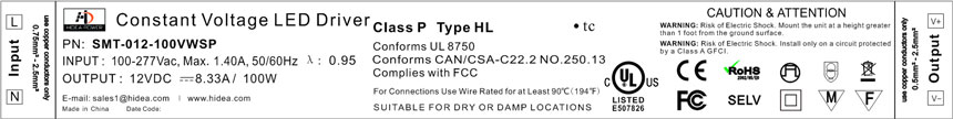 led power transformer