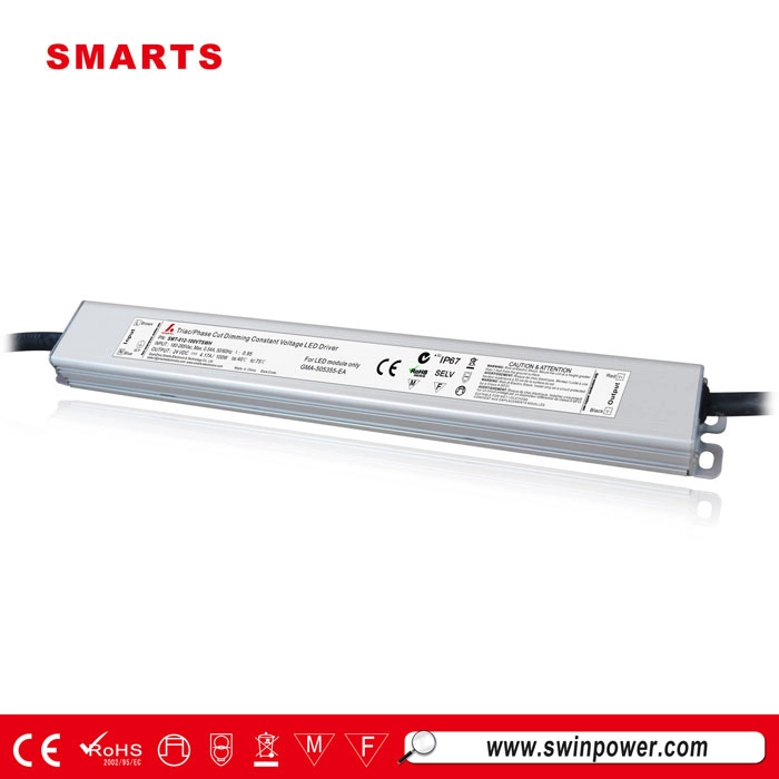 Met SAA CE ROHS constante spanning triac dimbare led driver 100w 12v ac naar dc voeding