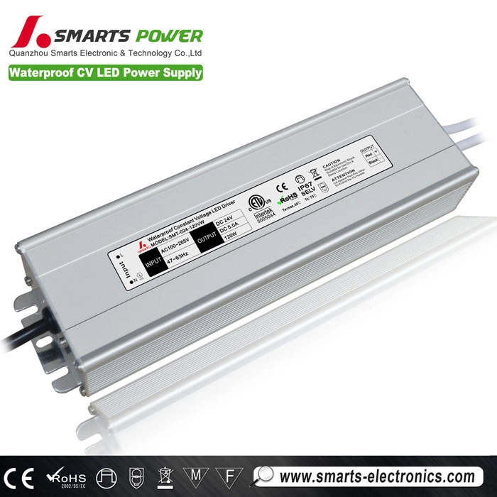 AC naar DC 24V 120W LED-voeding met constante spanning
