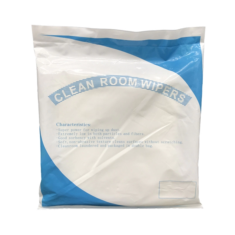 Cleanroom-doekjes van 100% polyester submicrovezel