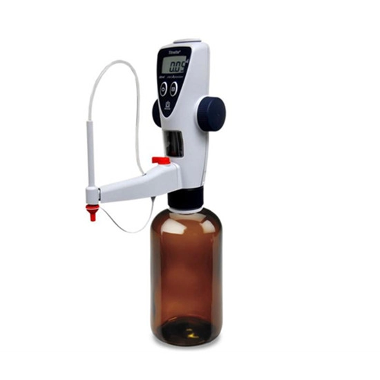 Automatische digitale bottletop-dispenser met glazen fles van 32 oz voor elektrolytvloeistof