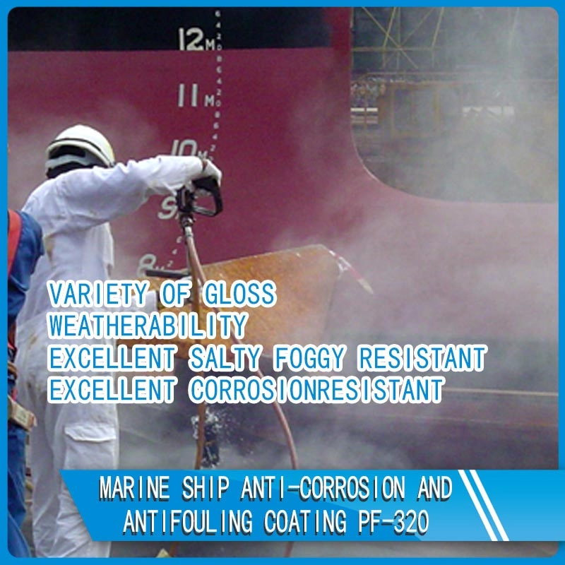 Marine schip anti-corrosie en aangroeiwerende coating PF-320